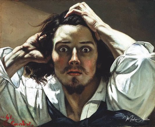 Le Désespéré - Gustave Courbet - Reproductions de tableaux et peintures haut de gamme