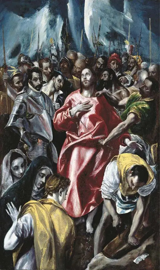 Rozbiór Chrystusa - El Greco