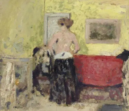 Rozpiętość z tyłu - Édouard Vuillard