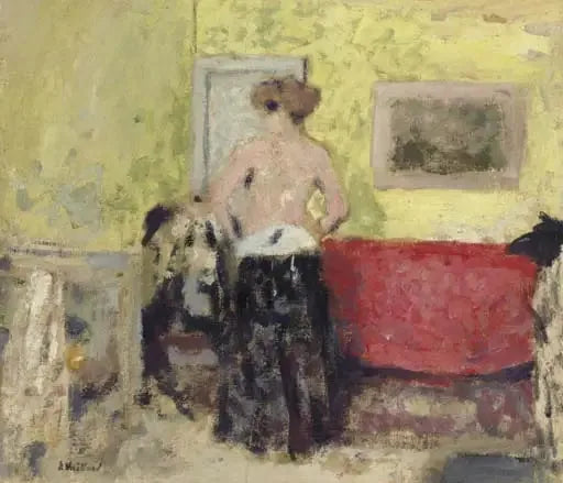 Rozpiętość z tyłu - Édouard Vuillard