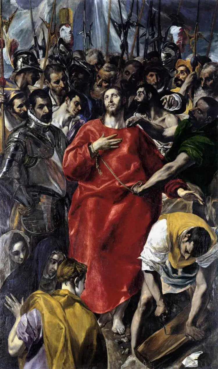Rozebranie Chrystusa. Kolekcja Contini Bonacossi - El Greco