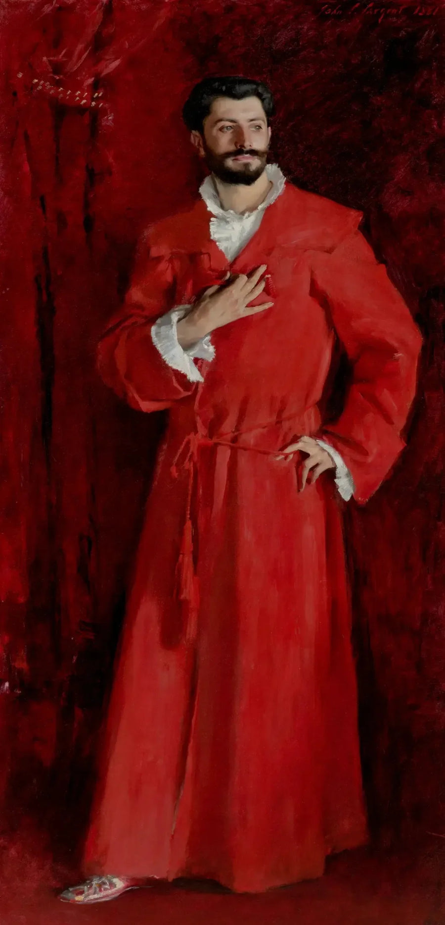 Doktor Pozzi w swoim domu - John Singer Sargent
