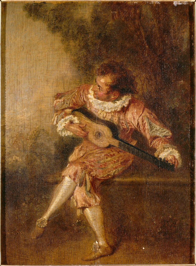 Dawca serenad - Antoine Watteau