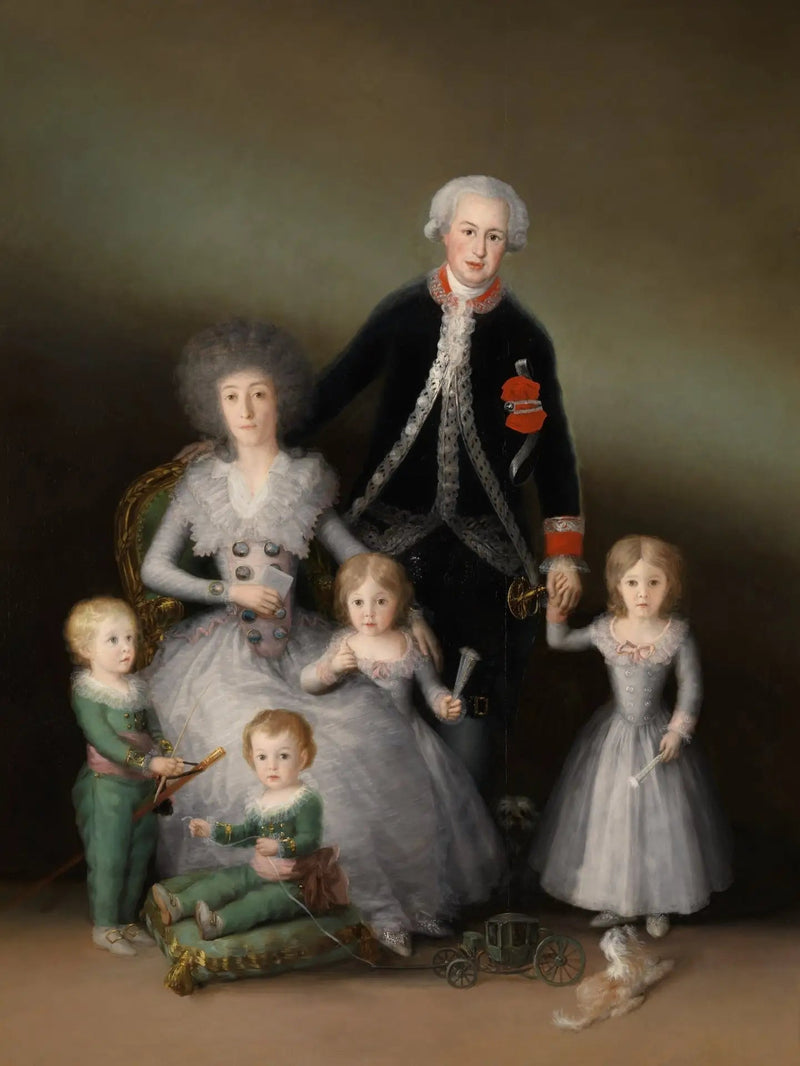 Książę Osuny i jego dzieci - Francisco de Goya