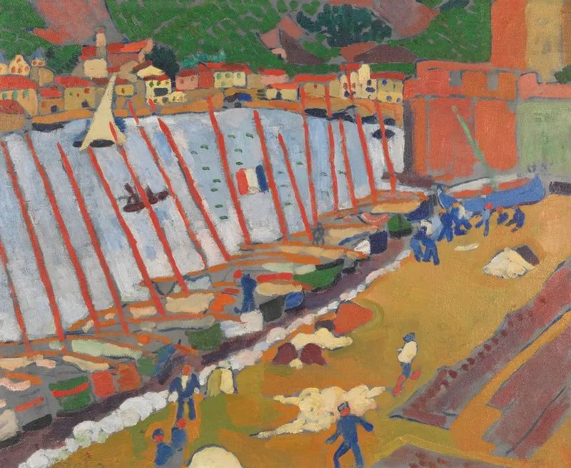Le Faubourg de Collioure - André Derain