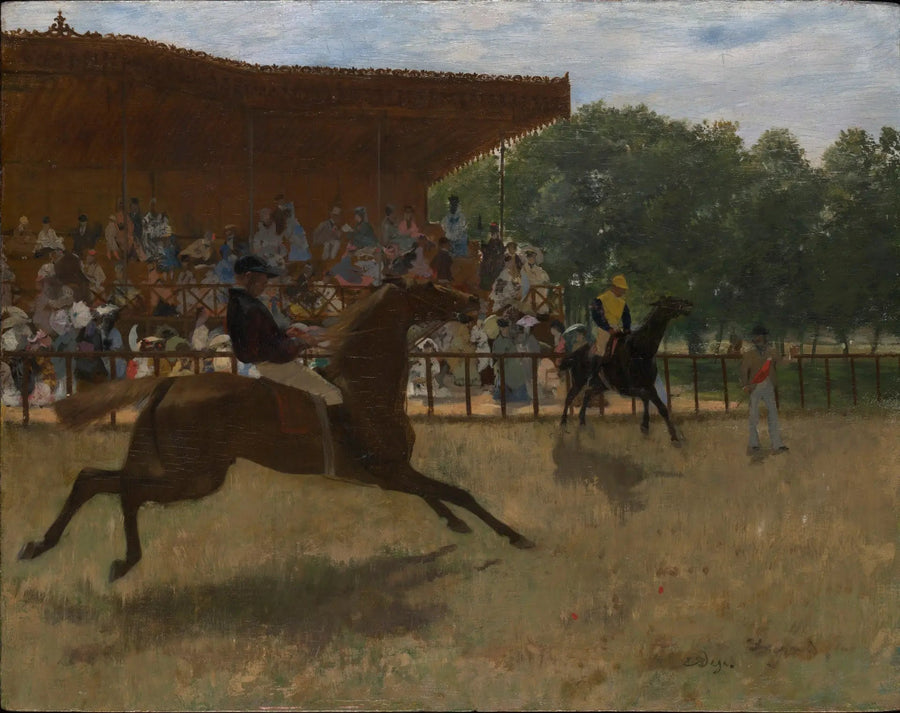 Fałszywy start - Edgar Degas