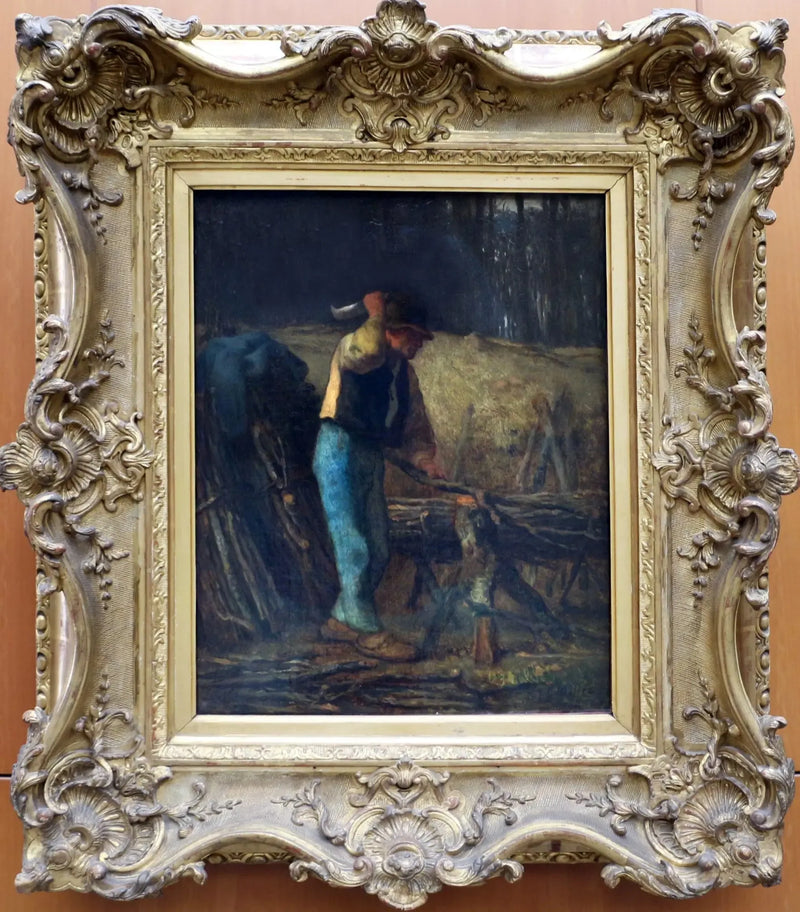 Rozłupywacz drewna - Jean-François Millet