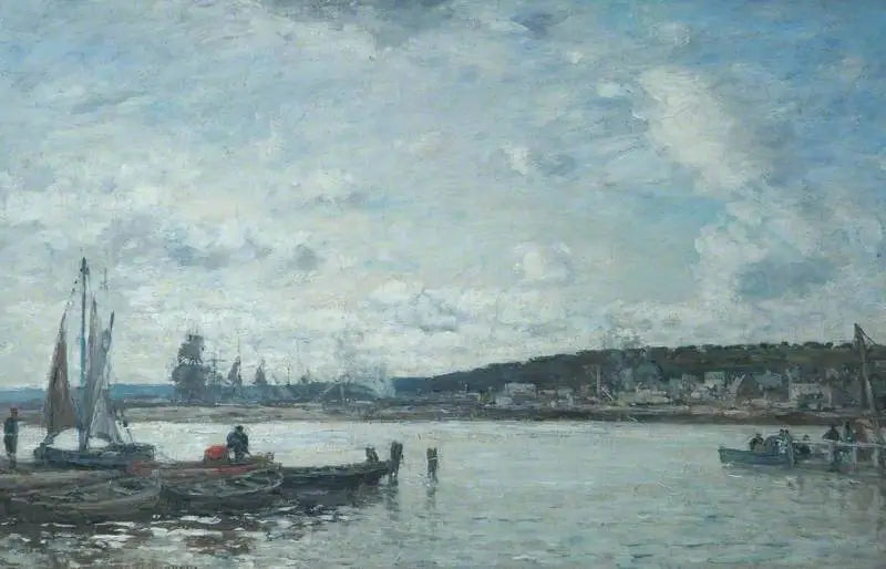 Promenada w Deauville - Eugène Boudin