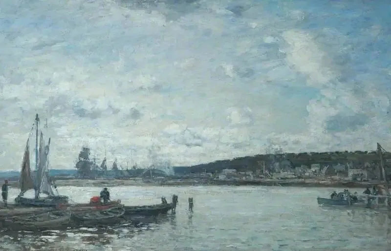 Promenada w Deauville - Eugène Boudin