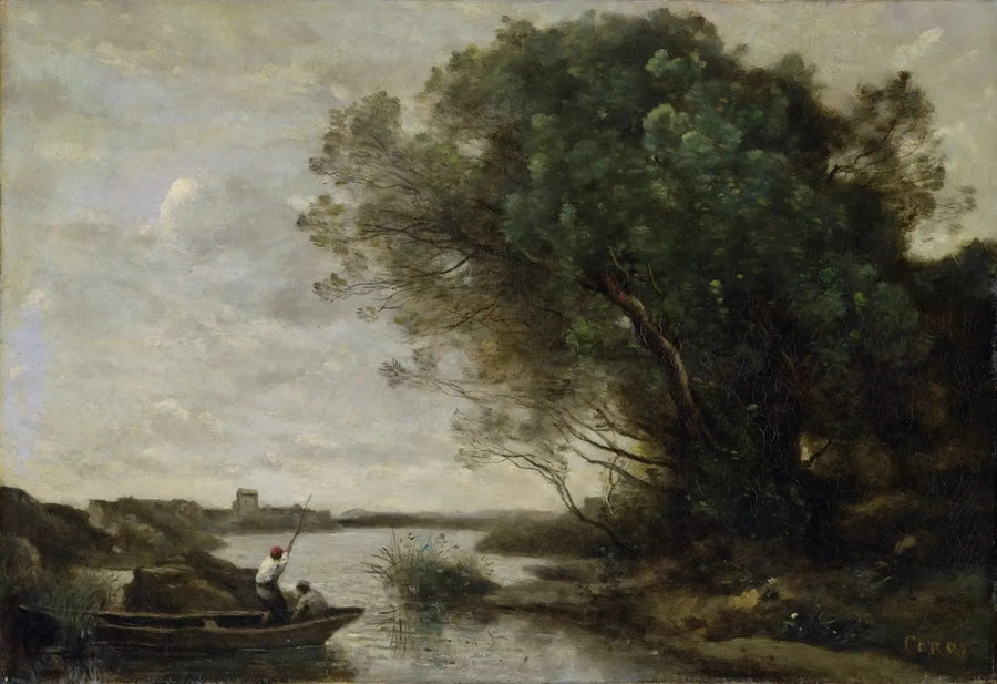 Promenada - Jean-Baptiste Camille Corot