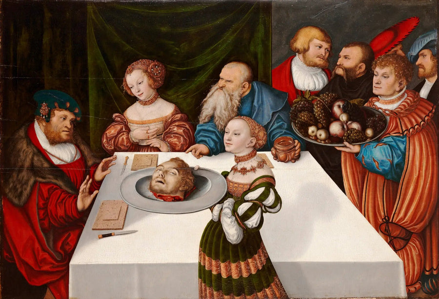 Uczta Heroda - Lucas Cranach Starszy