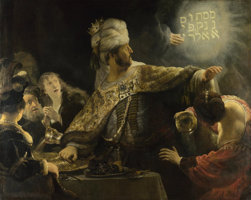 Uczta Baltazara - Rembrandt