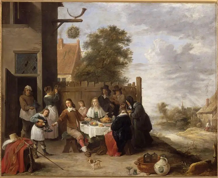 Uczta syna marnotrawnego - David Teniers Młodszy