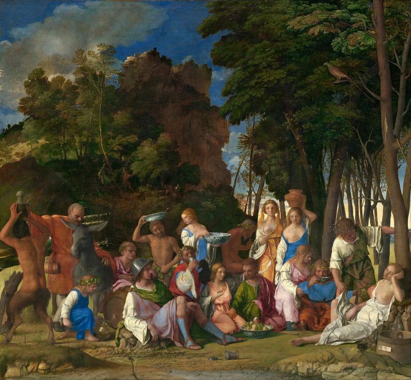 Uczta Bogów - Titian