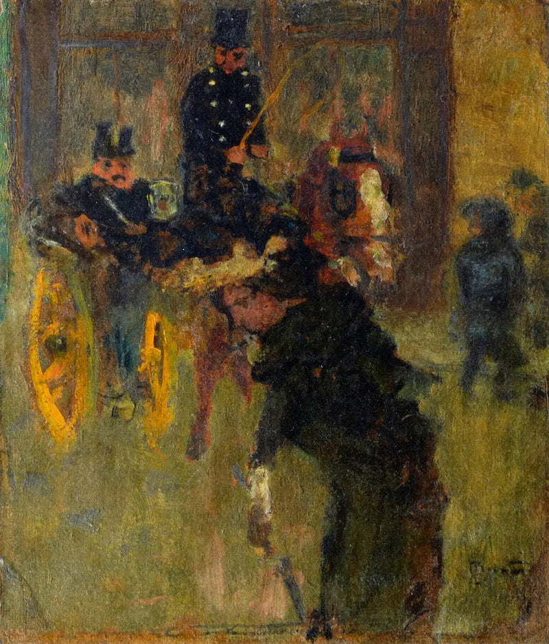 Dorożka - Pierre Bonnard