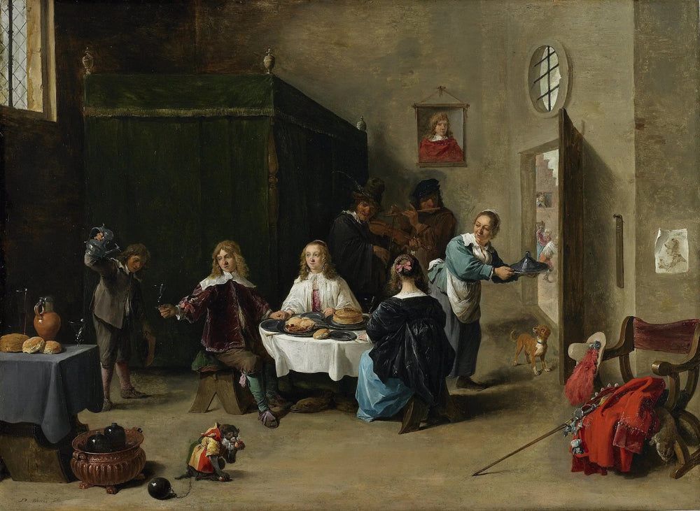 Le fils prodigue - David Teniers le Jeune - Alpha Reproduction