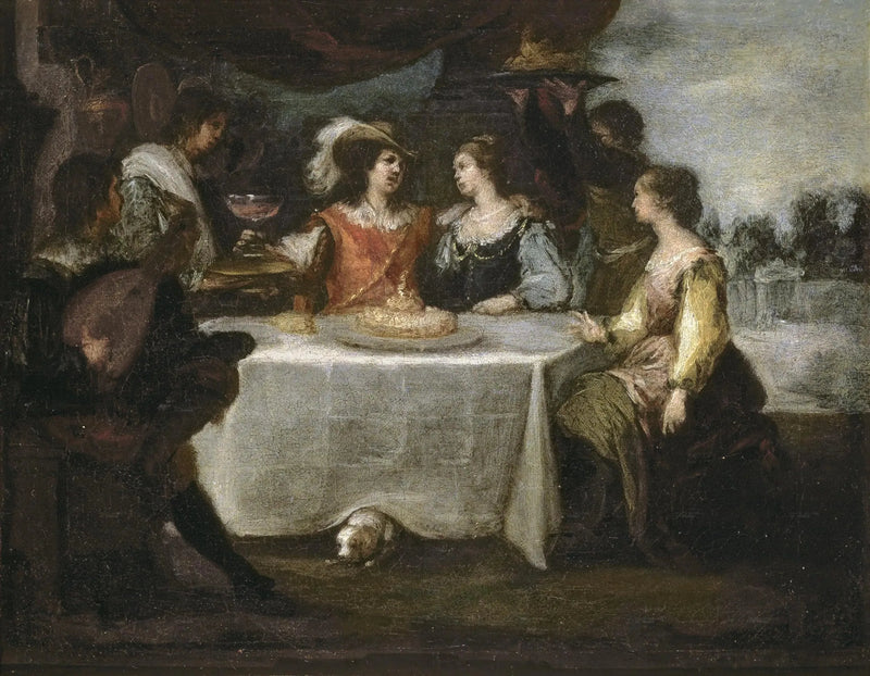Syn młodszy marnujący swoje dziedzictwo - Bartolomé Esteban Murillo
