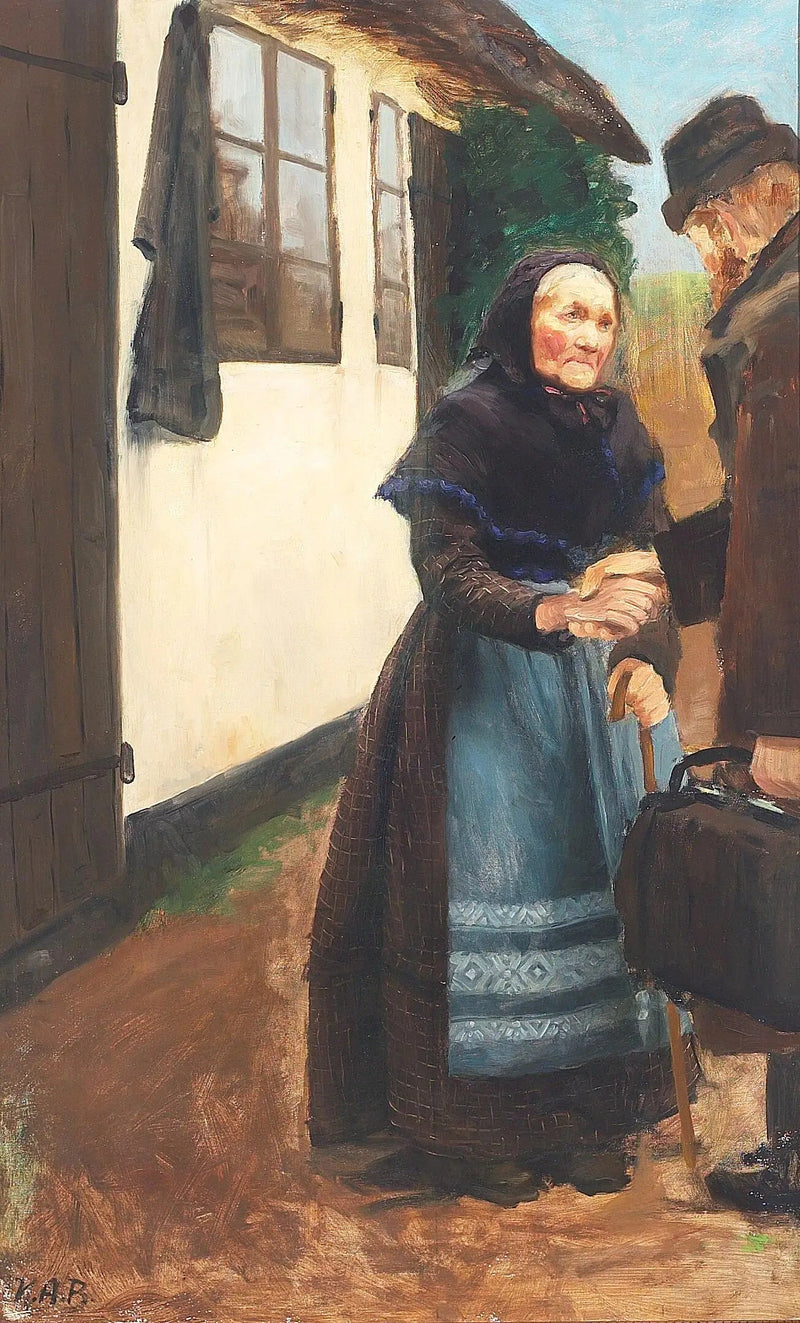Syn wraca do domu. Uczyć się. - H. A. Brendekilde