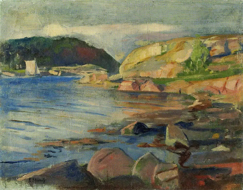 Fiord Tønsberga - Edvard Munch