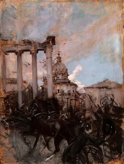 Forum Rzymskie w Rzymie - Giovanni Boldini