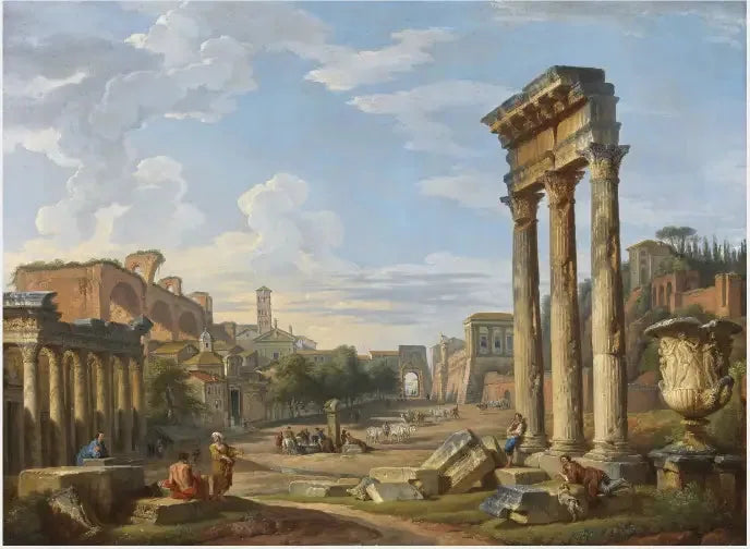 Forum Rzymskie - Giovanni Paolo Panini