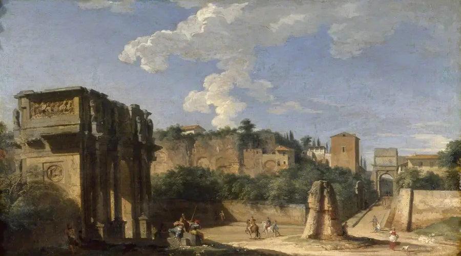 Forum, Rzym - Giovanni Paolo Panini