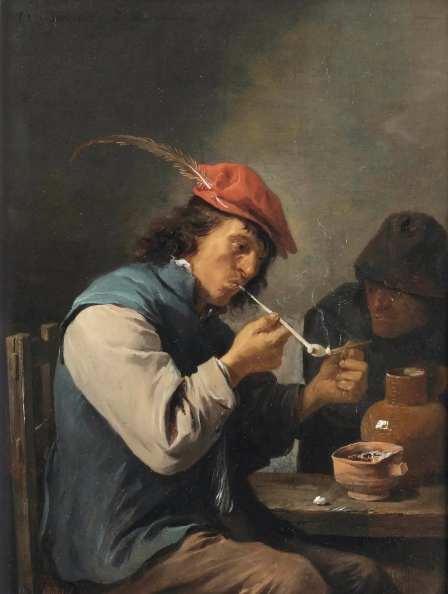 Palacz flamandzki - David Teniers Młodszy
