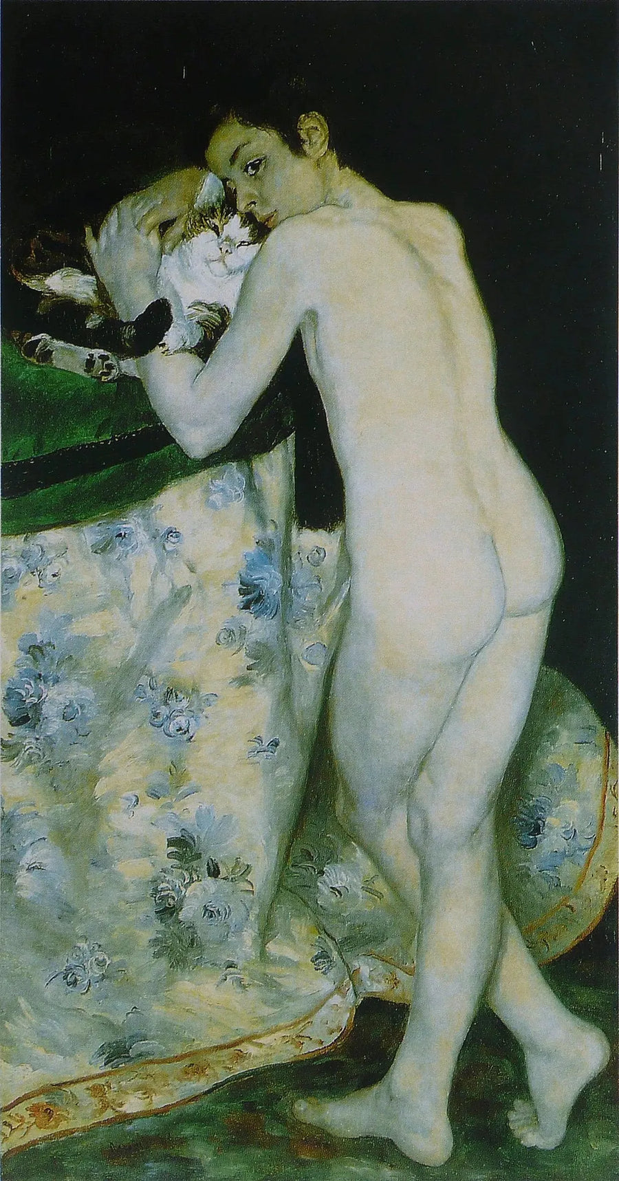 Chłopiec z kotem - Pierre-Auguste Renoir