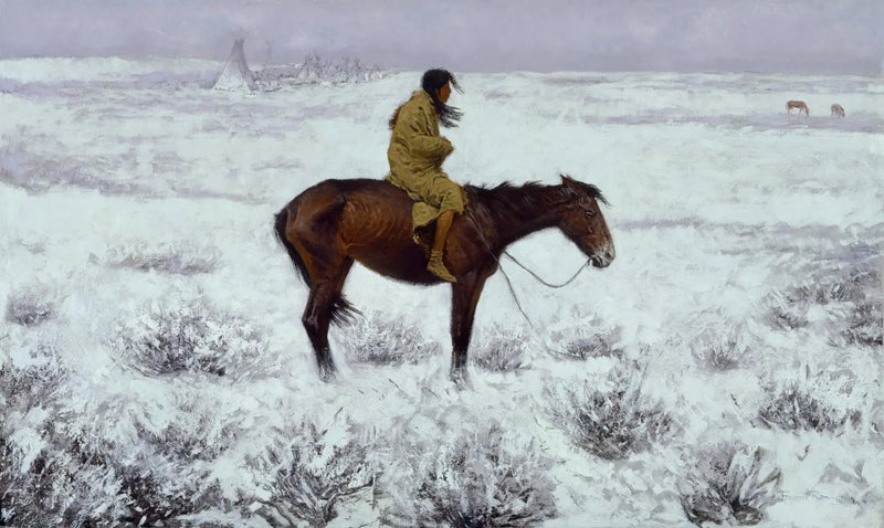 Chłopak z trzody - Frederic Remington