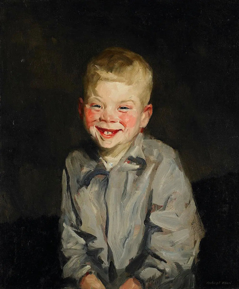 Chłopiec, który się śmieje (Jopie van Slouten) - Robert Henri
