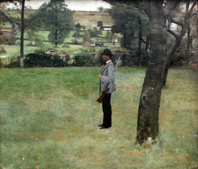 Stróż leśny - Fernand Khnopff