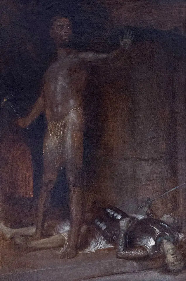 Strażnik skarbu - Arnold Böcklin