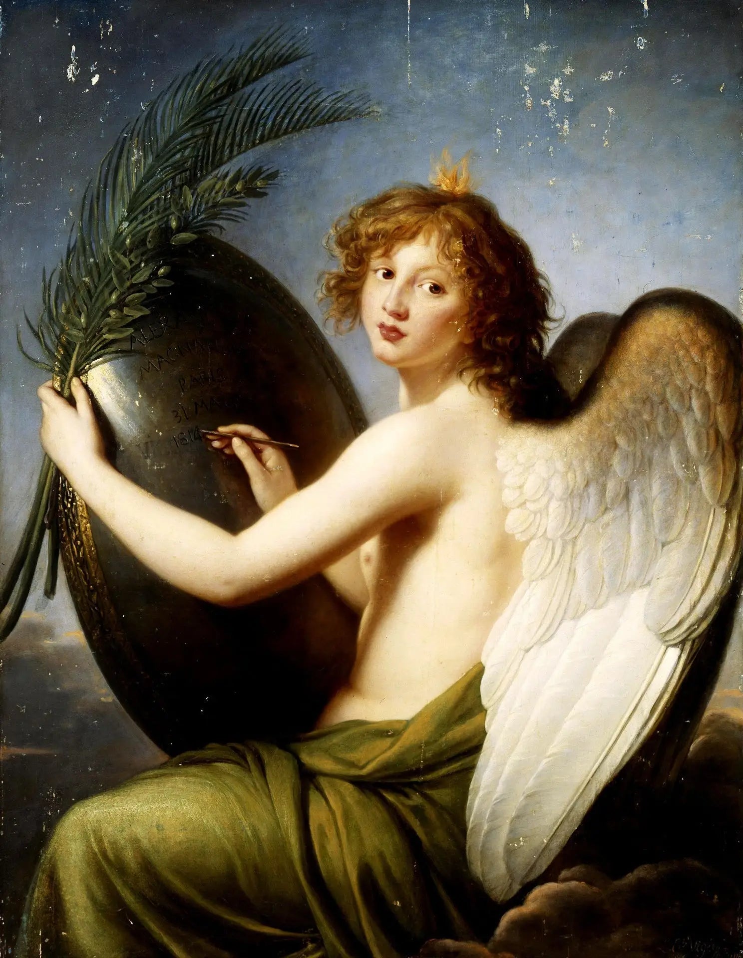 Le génie d'Alexandre Ier - Élisabeth Vigée Le Brun image 1 reproduction de peinture à l’huile