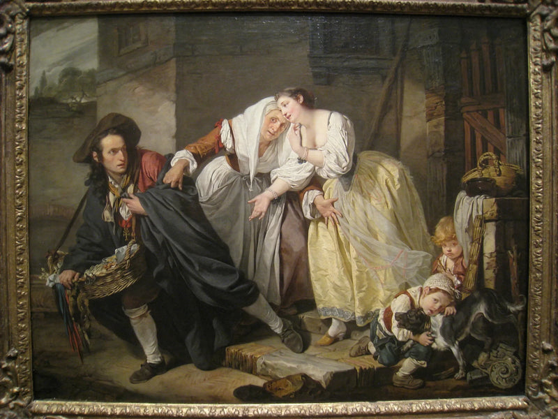 Gest neapolitański - Jean-Baptiste Greuze