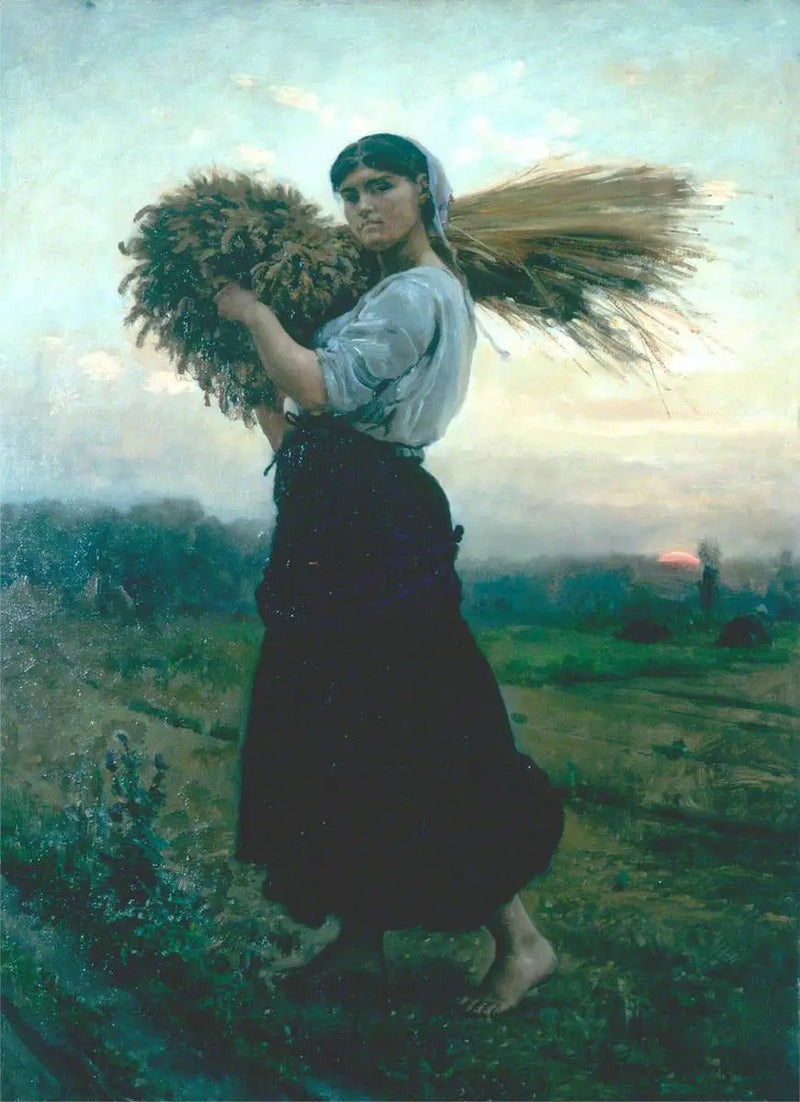 Zbieracz - Jules Breton