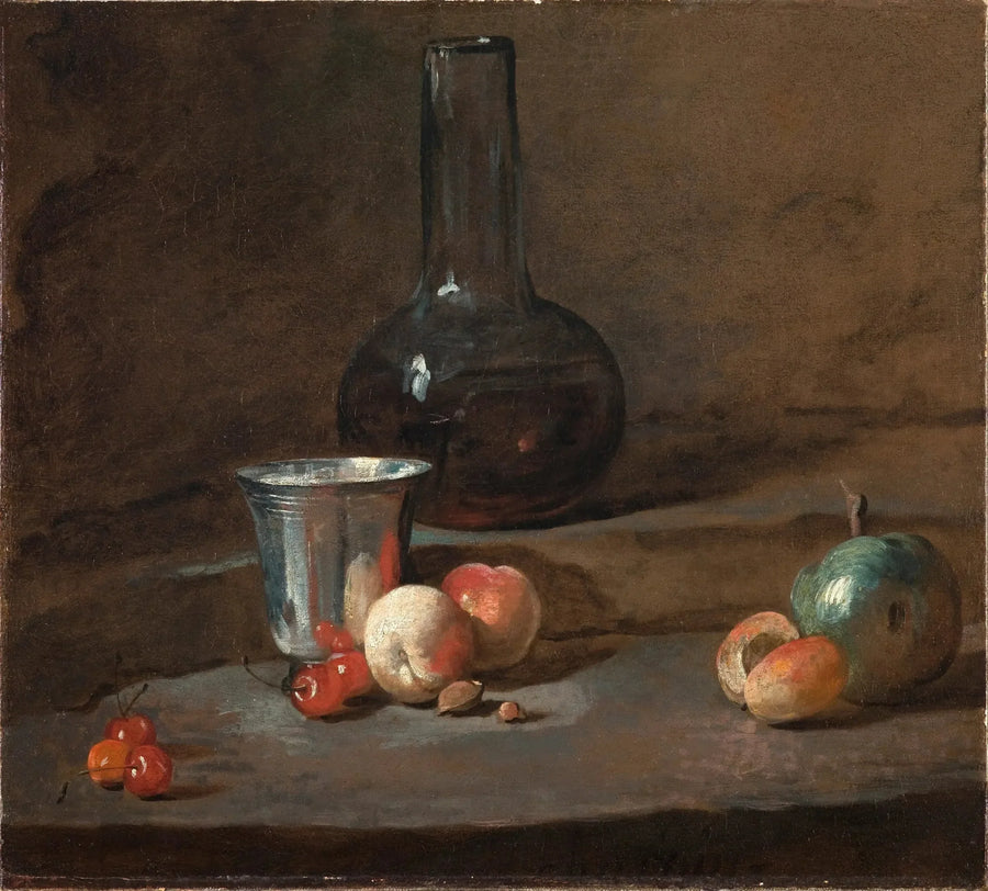 Srebrny kubek - Jean Simeón Chardin