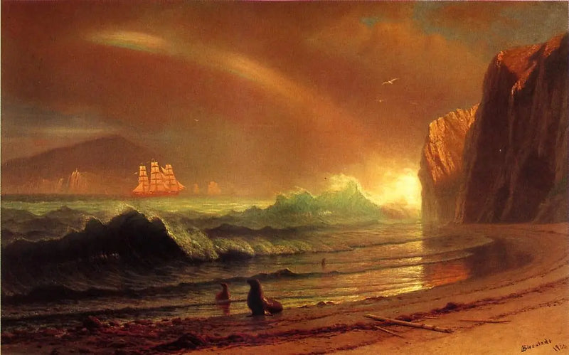 Złota Brama - Albert Bierstadt