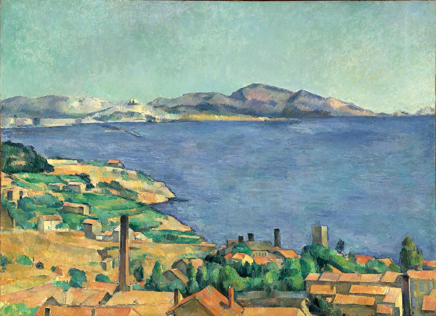 Zatoka Marsylii widziana z Estaque - Paul Cézanne