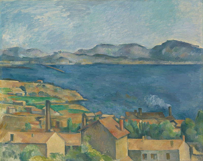 Zatoka Marsylii widziana z Estaque - Paul Cézanne