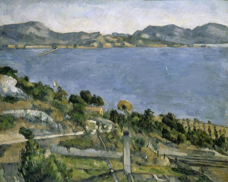 Zatoka Marsylii widziana z Estaque - Paul Cézanne