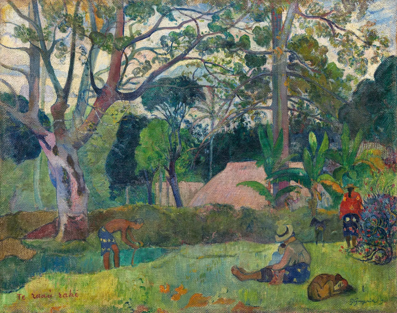 Wielkie drzewo III - Paul Gauguin