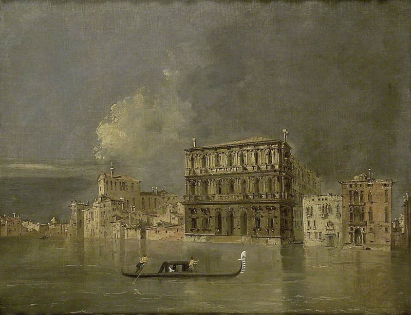 Wielki Kanał z Palazzo Corner della Ca' Grande - Francesco Guardi