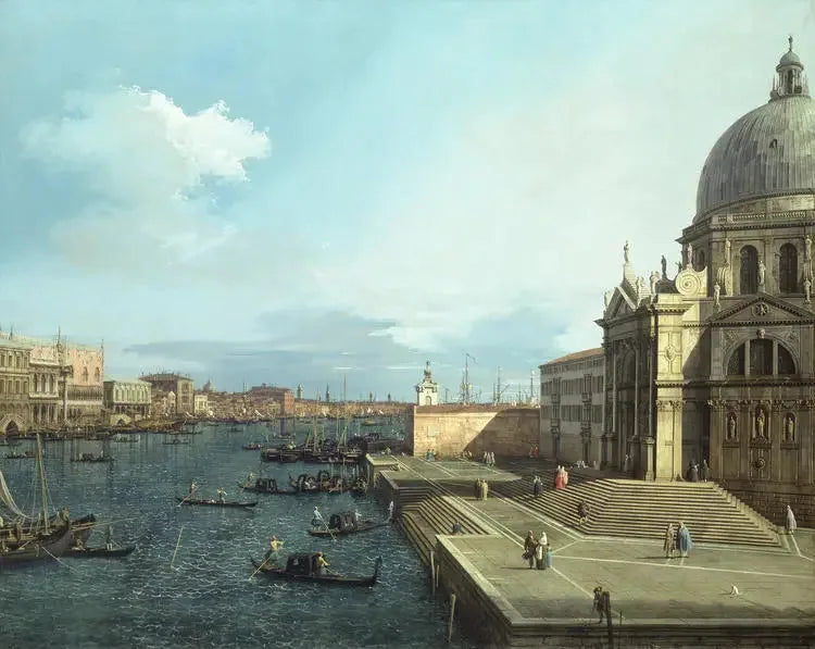 Wielki Kanał i Santa Maria della Salute - Canaletto