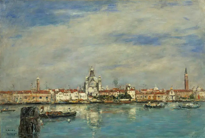 Wielki Kanał, Wenecja - Eugène Boudin