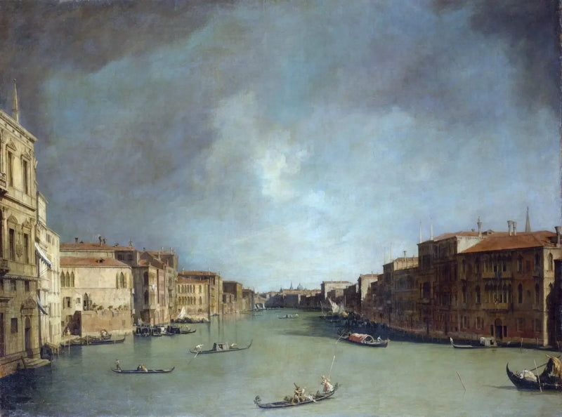 Wielki Kanał w kierunku Palazzo Balbi - Canaletto