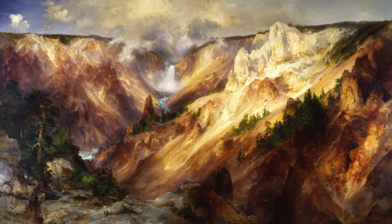 Wielki Kanion Yellowstone - Thomas Moran
