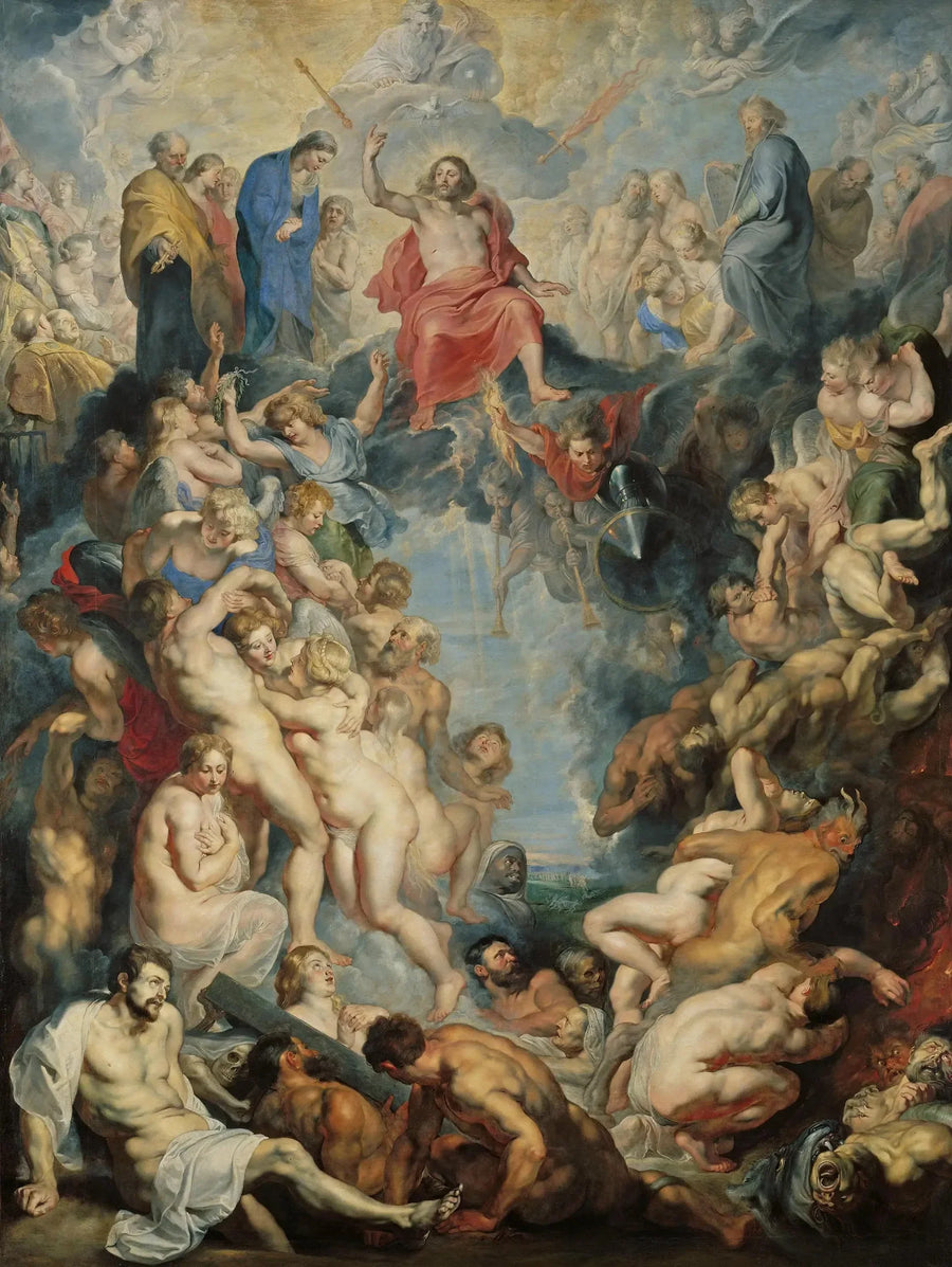 Le Grand Jugement dernier - Peter Paul Rubens image 1 reproduction d’œuvre d’art à l’huile