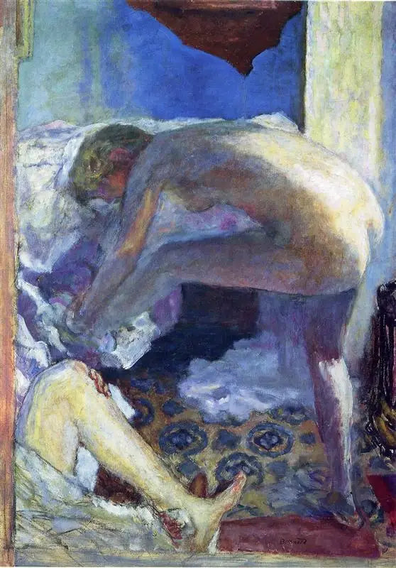 Le grand Nu bleu - Pierre Bonnard image 1 reproduction d’œuvre d’art à l’huile