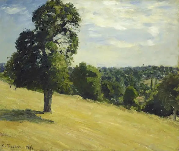 Wielki Grusza w Montfoucault - Camille Pissarro