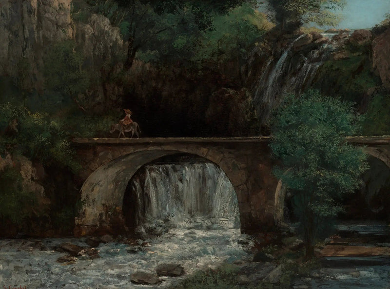 Wielki Most - Gustave Courbet